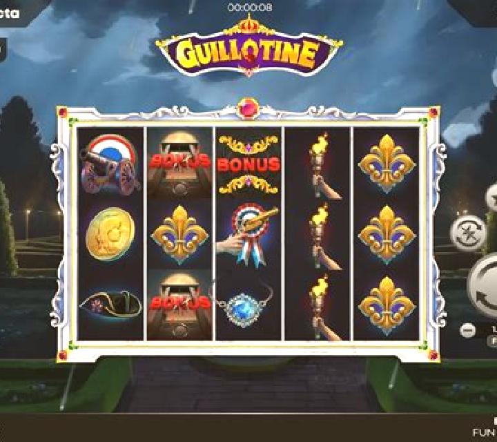 Guillotine slot