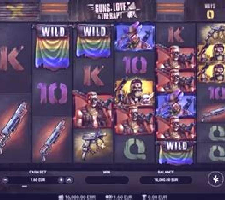 Guns, Love and Therapy slot