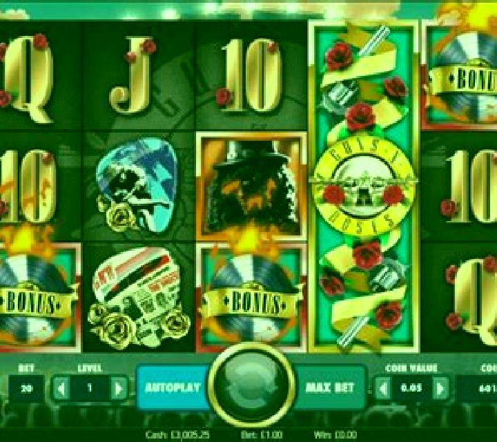 Guns N Roses slot game