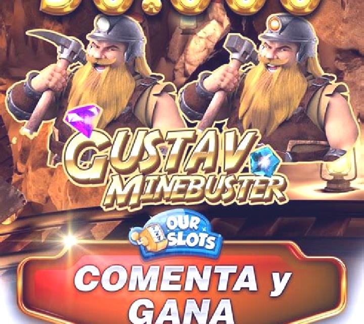 Gustav Minebuster slot machine