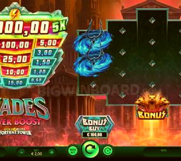 Hades Fever Boost Gold Blitz Fortune Tower slot