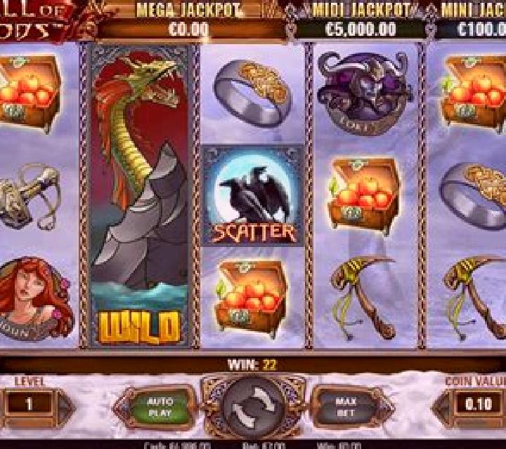Hall of Gods slot game