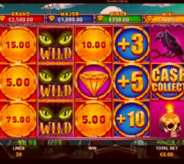 Halloween Fortune Cash Collect slot machine