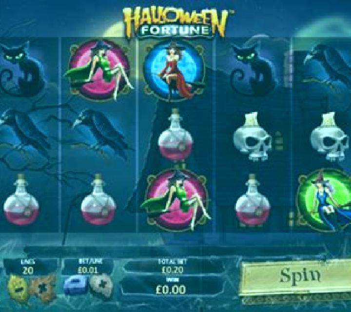 Halloween Fortune Scratch slot game