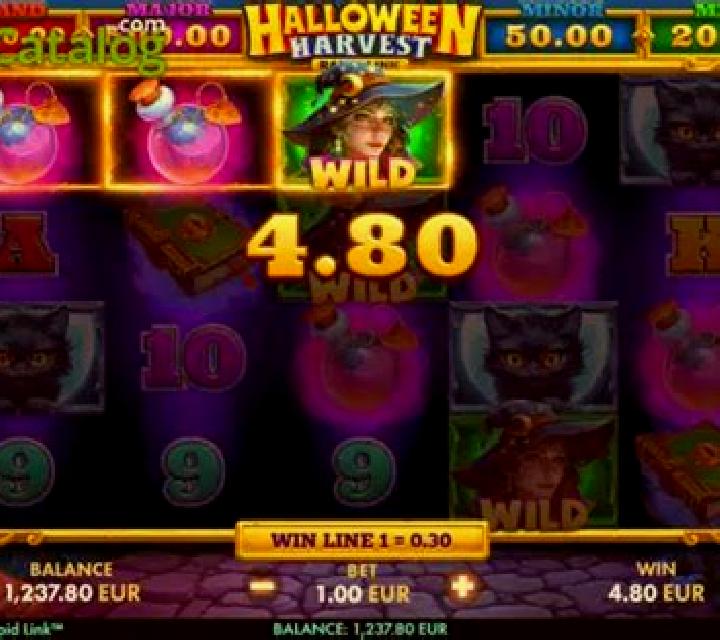 Halloween Harvest: Rapid Link slot