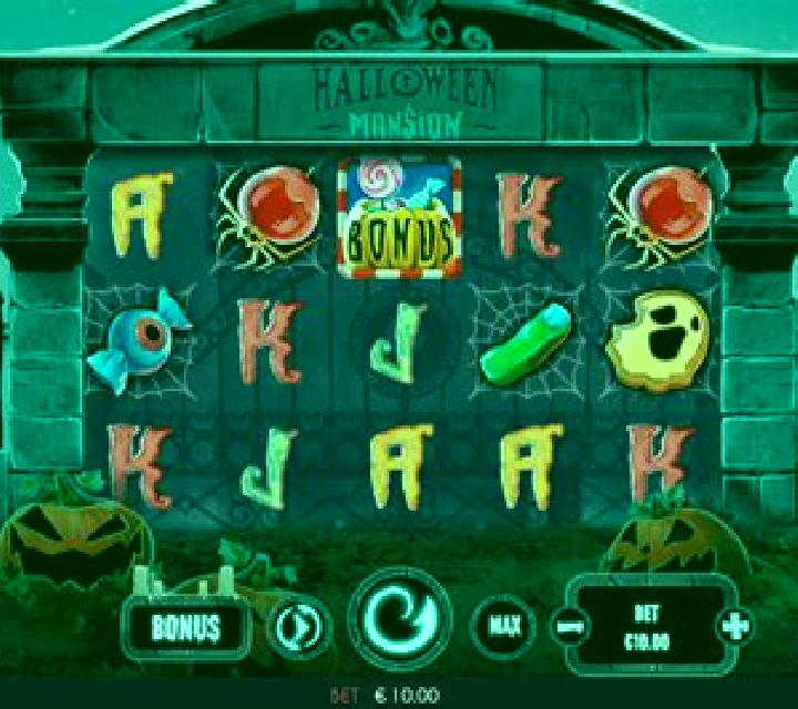 Halloween Mansion slot machine