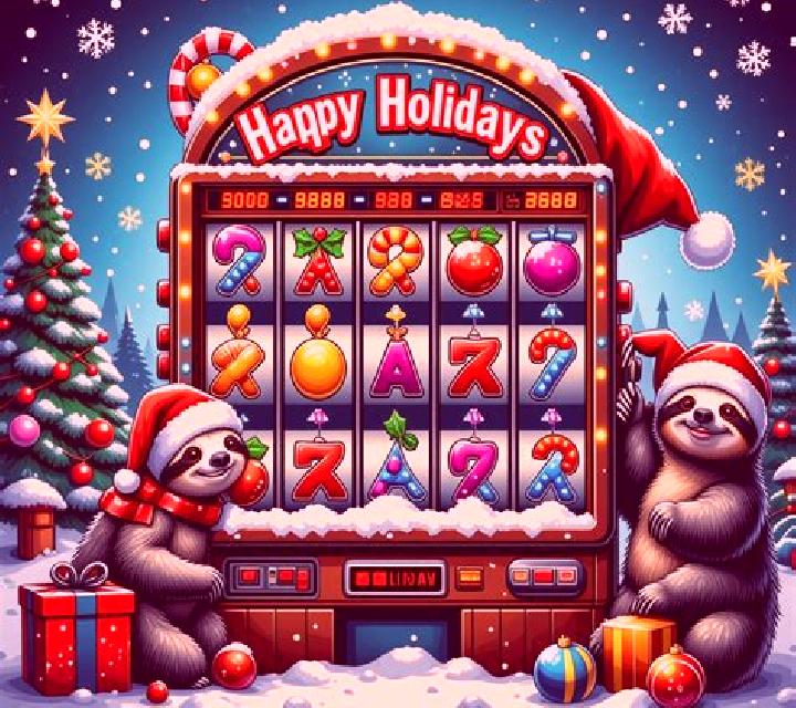 Happy Holidays Scratch slot game