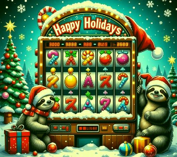 Happy Holidays Scratch slot machine