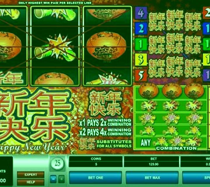 Happy New Year (Microgaming) slot