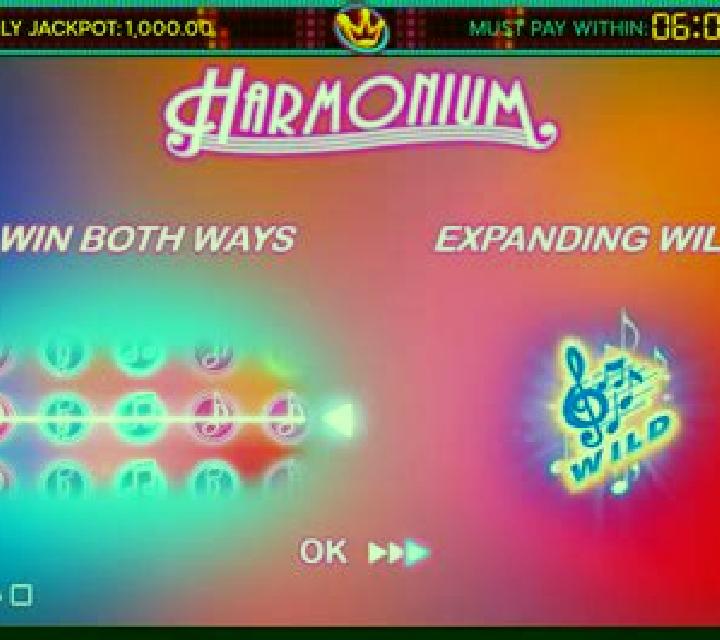 Harmonium slot