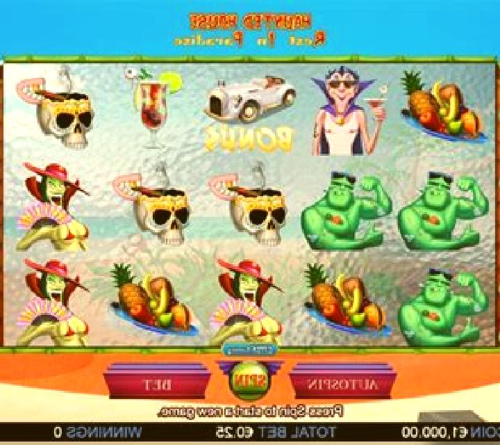 Haunted House Rest In Paradise slot