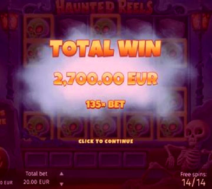 Haunted Reels (BGAMING) slot machine