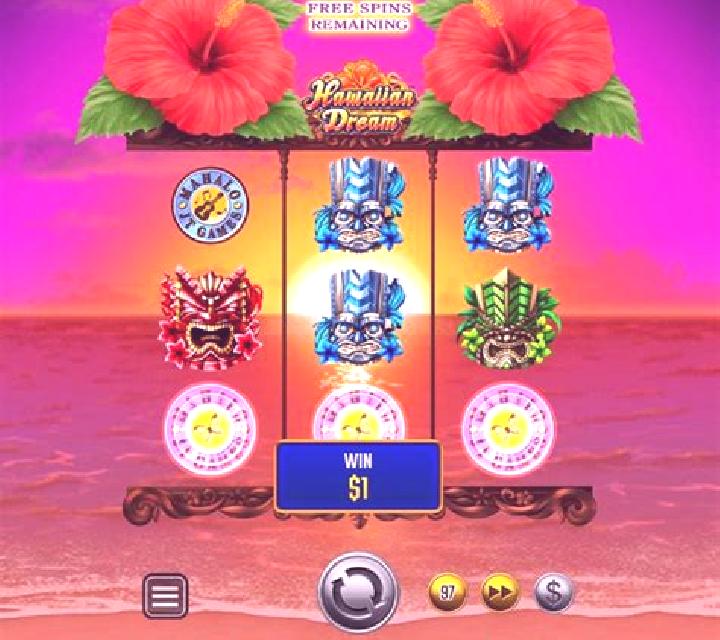 Hawaiian Treasure slot machine