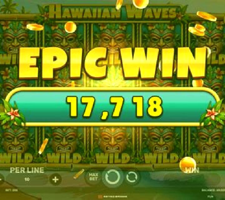 Hawaiian Waves slot machine