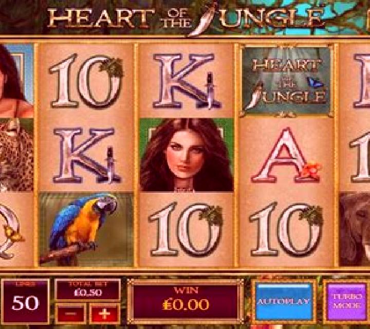 Heart of the Jungle slot machine