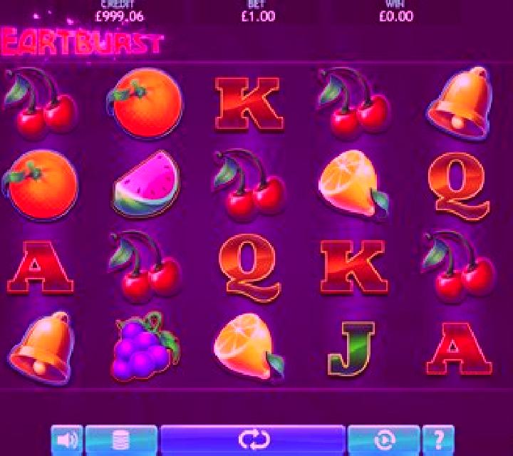 Heartburst slot machine