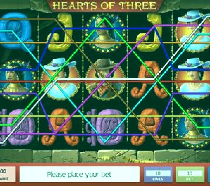 Hearts of Three slot