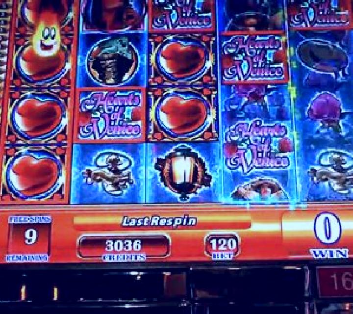 Hearts of Venice slot machine