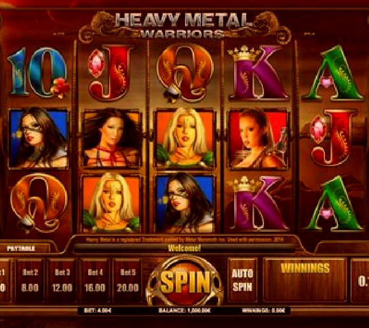 Heavy Metal Warriors slot game