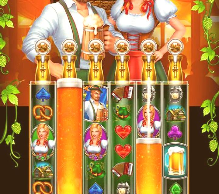 Heidi at the Oktoberfest slot game