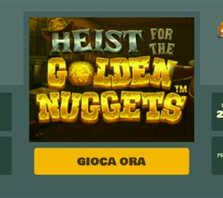 Heist for the Golden Nuggets online slot