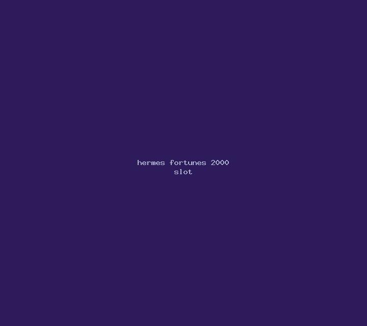 Hermes Fortunes 2000 slot