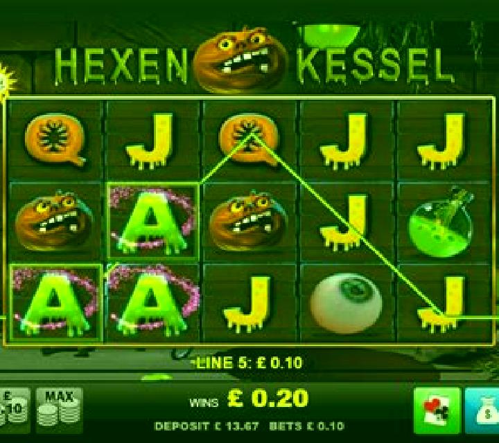 Hexen Kessel online slot