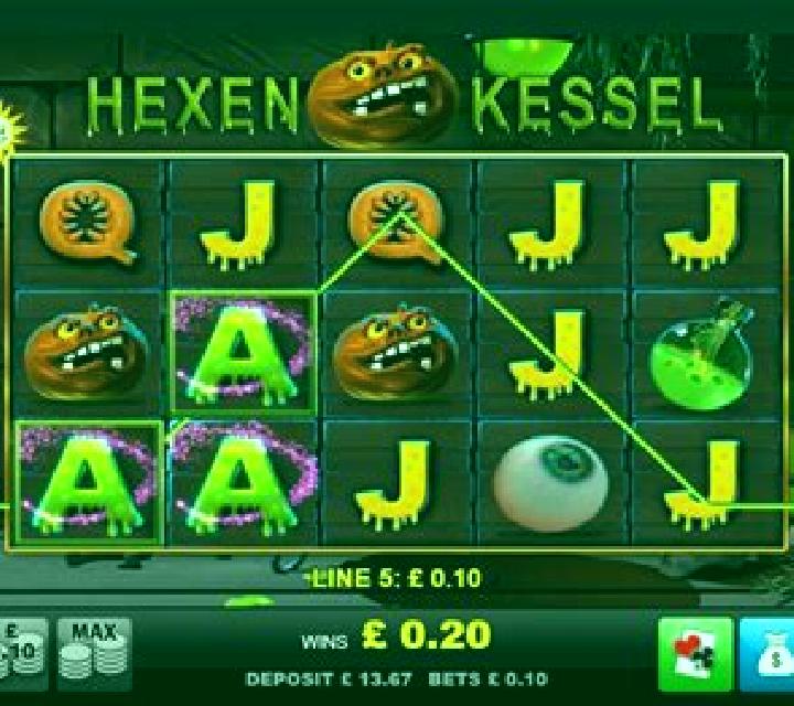 Hexen Kessel slot
