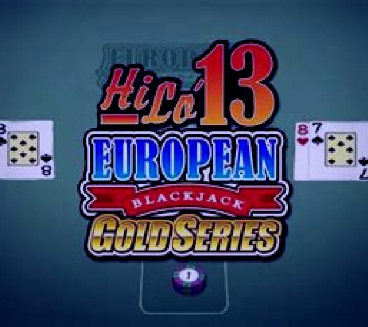 Hi Lo 13 European Blackjack Gold online slot