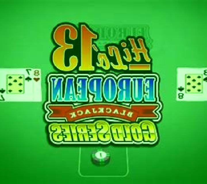 Hi Lo 13 European Blackjack Gold slot game