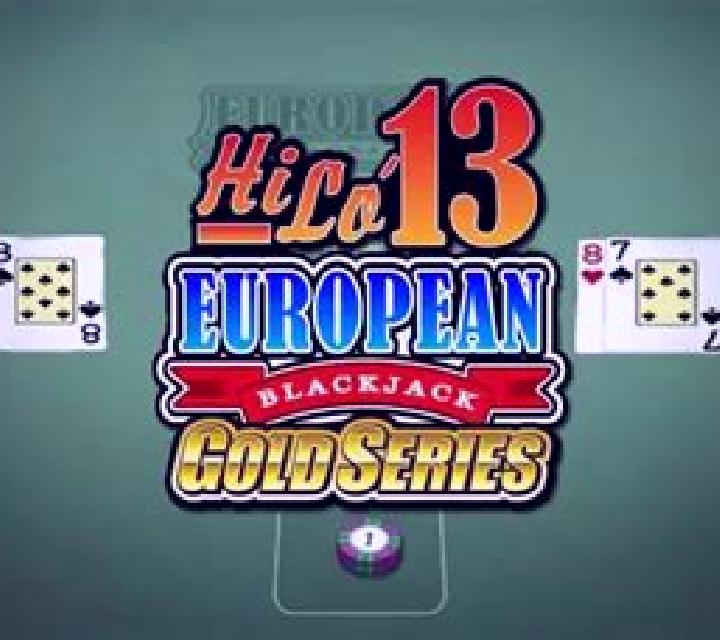 Hi Lo 13 European Blackjack Gold slot machine