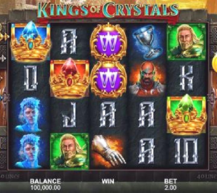 Hidden Crystals slot machine