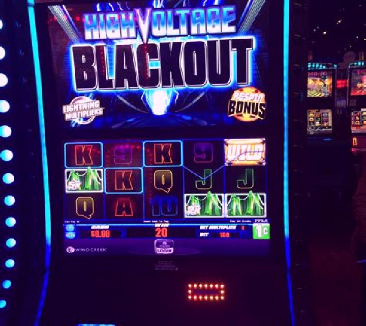 High Voltage Blackout slot game