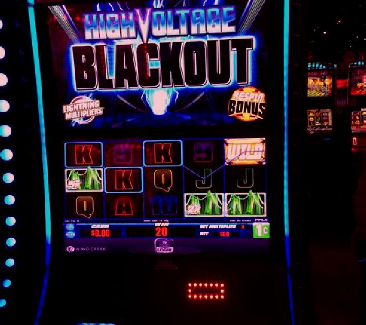 High Voltage Blackout slot