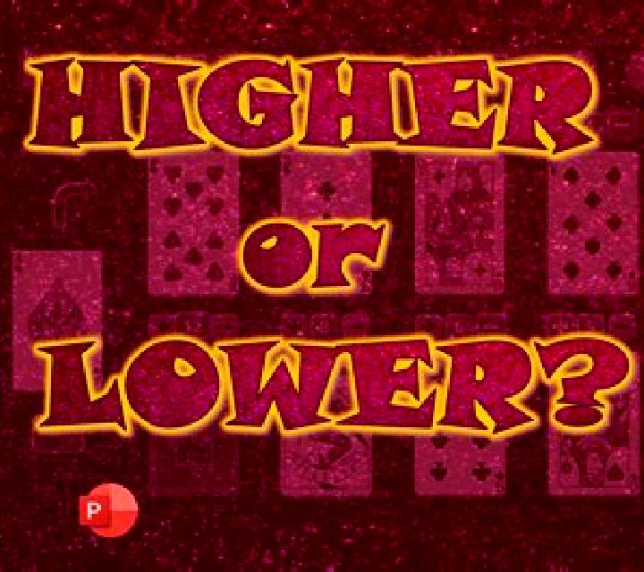 Higher or Lower slot game