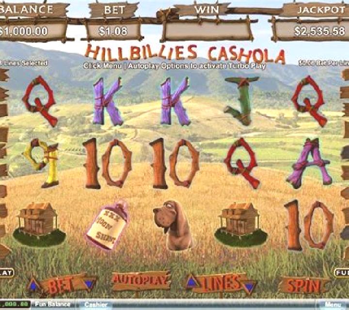 Hillbillies Cashola slot machine