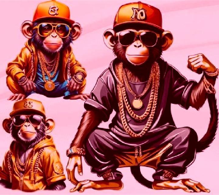 Hip Hop Monkey slot machine