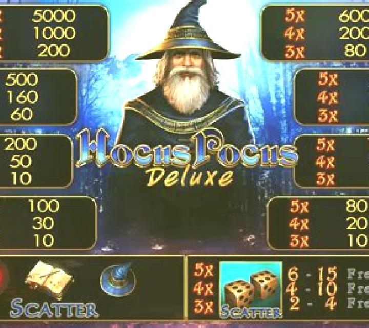 Hocus Pocus Deluxe HD slot game