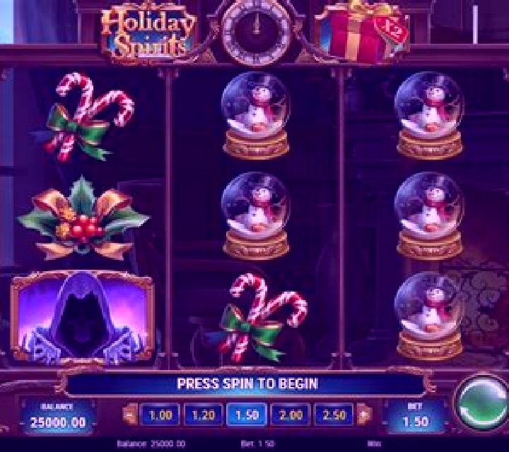 Holiday Spirits slot machine