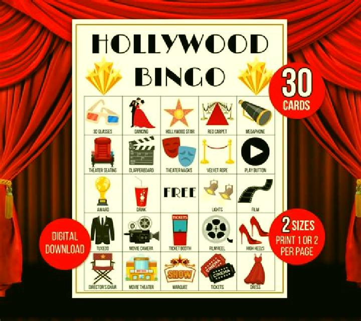 Hollywood Bingo slot game