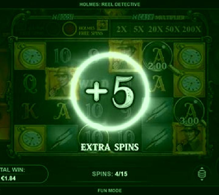 Holmes: Reel Detective slot machine