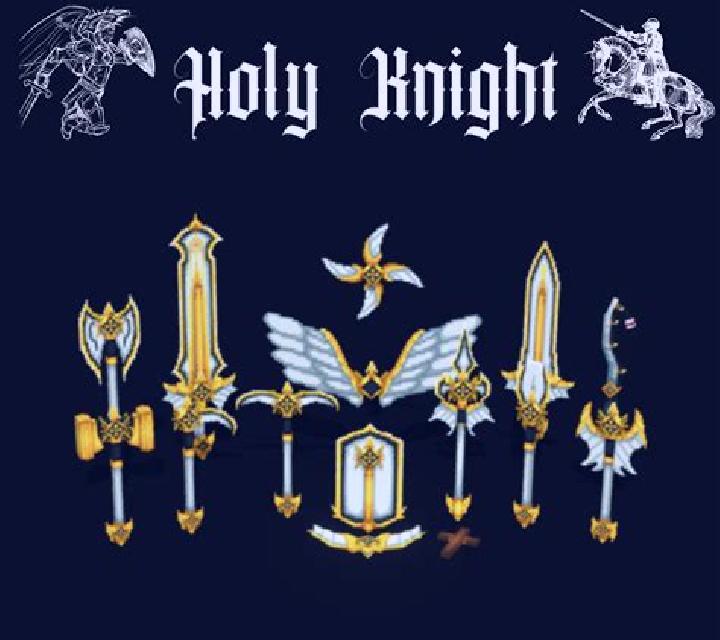 Holy Weapons slot machine