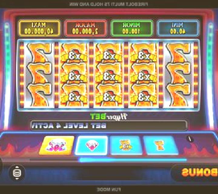 Homeland Fortune 7s Hold and Win slot machine