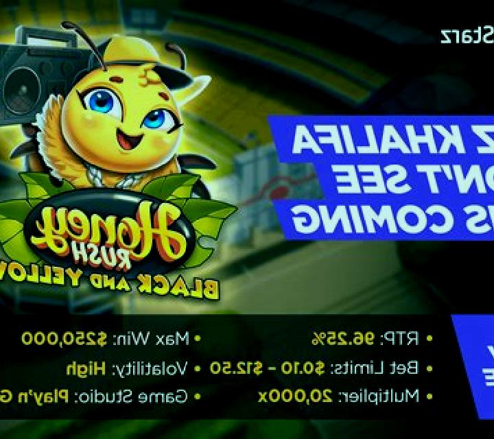 Honey Rush Black and Yellow slot
