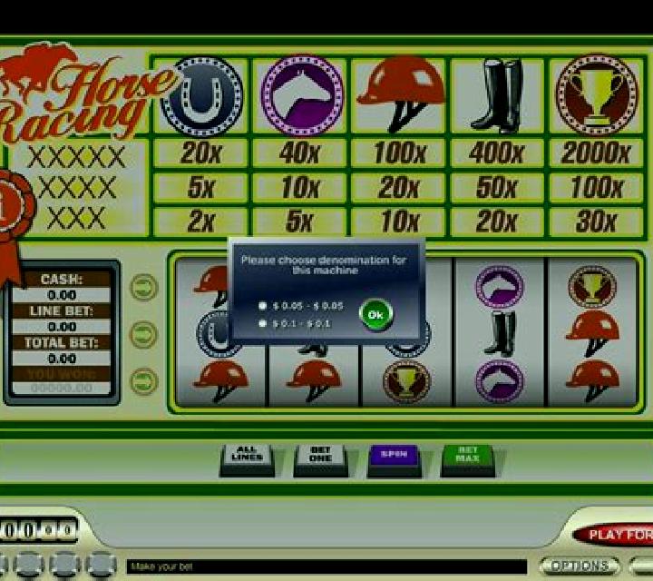 Horse Racing (GameScale) slot machine