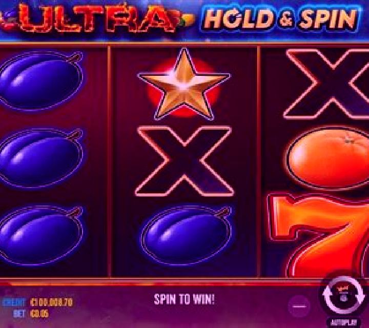 Hot 7 Hold and Spin slot machine