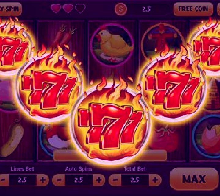 Hot 777 Deluxe slot machine
