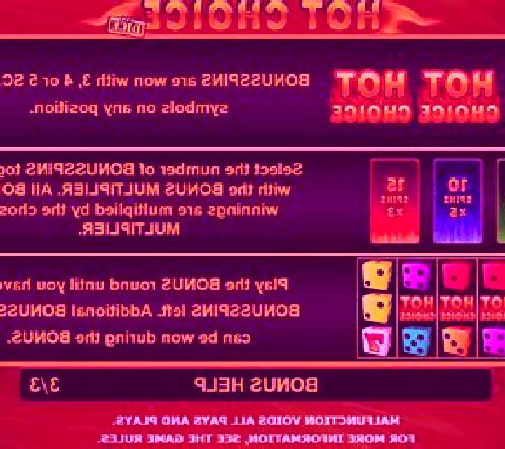 Hot Choice slot