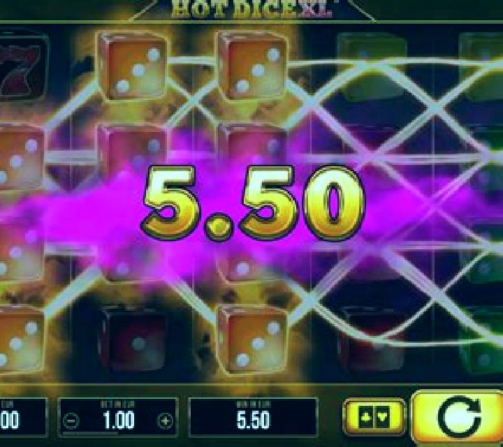 Hot Forties Dice slot game
