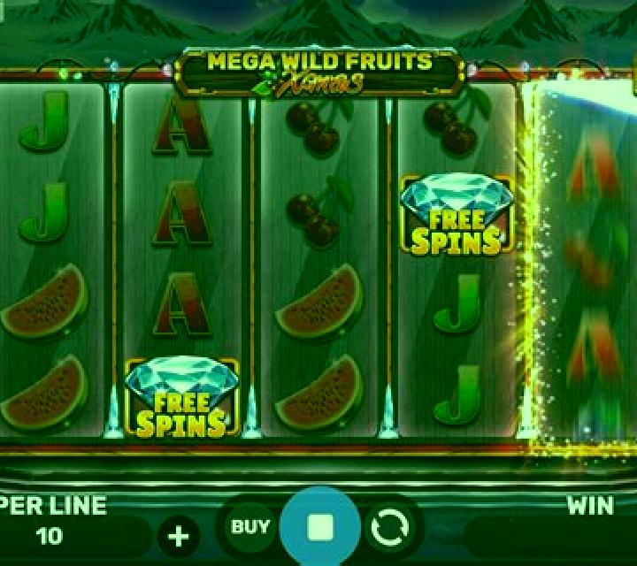 Hot Fruits Xmas slot game